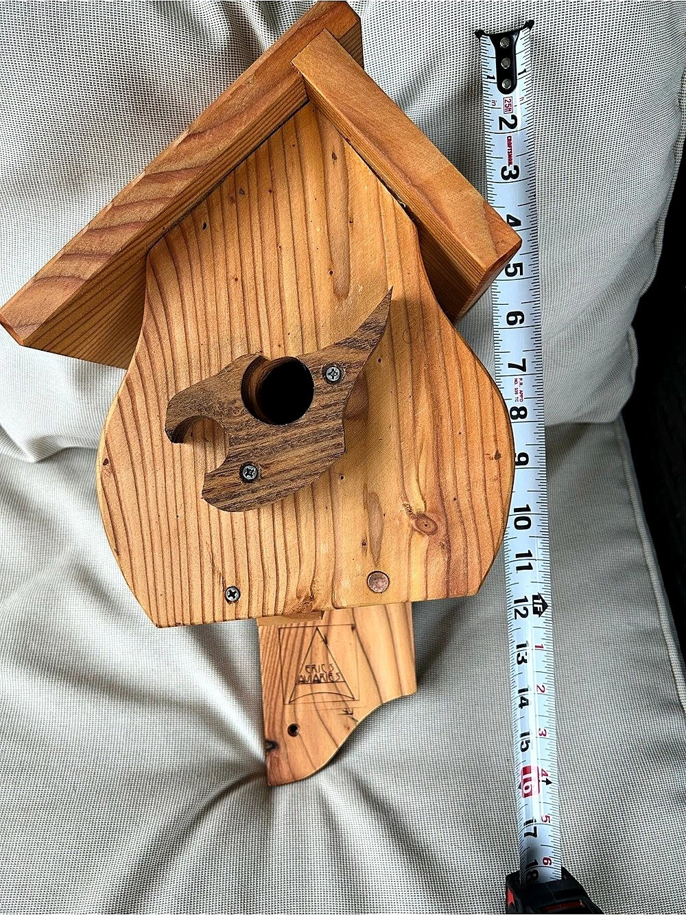 Eric’s Aviaries Custom Wooden Birdhouse Decor